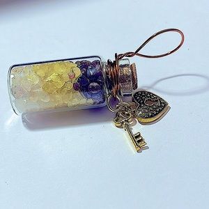 XL Quartz, Citrine & Garnet •Energy Amplifier• *INTENT* Vile